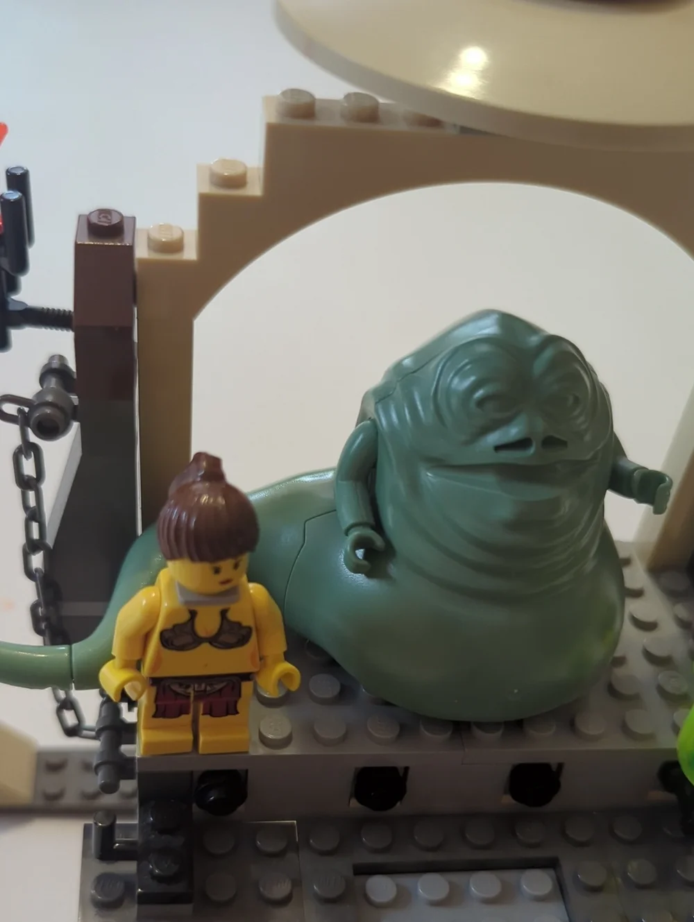 Star Wars Lego 4480 Jabba's Palace Complete With Minifigures Slave Princess Leia